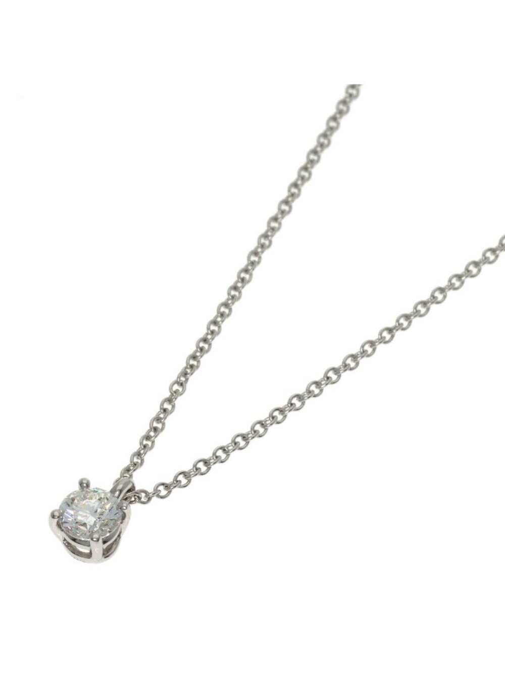 Tiffany & Co Solitaire Diamond Necklace